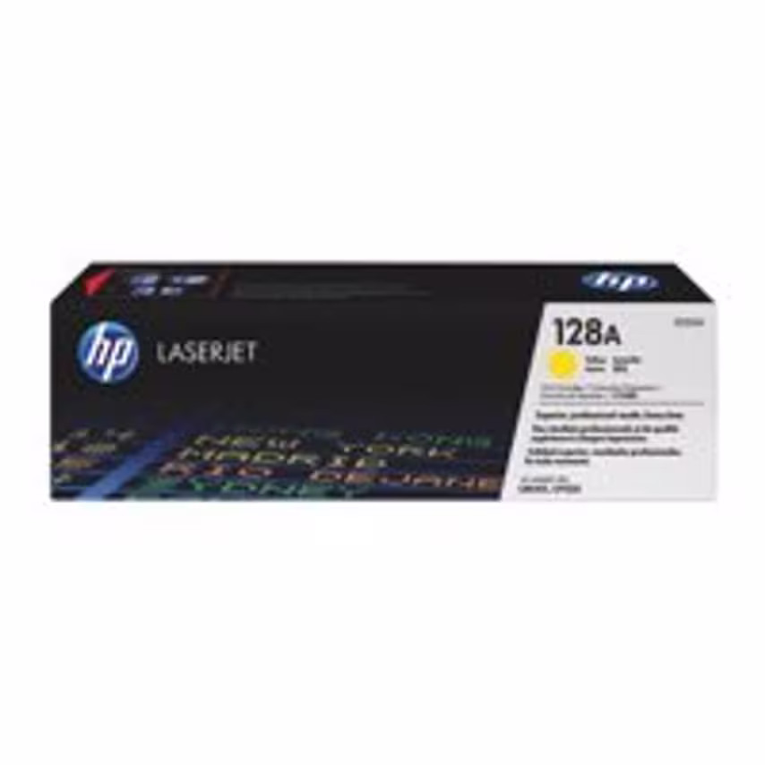 HP 128A Yellow Standard Capacity Toner 1.3K pages for LaserJet Pro CM1415/CP1525