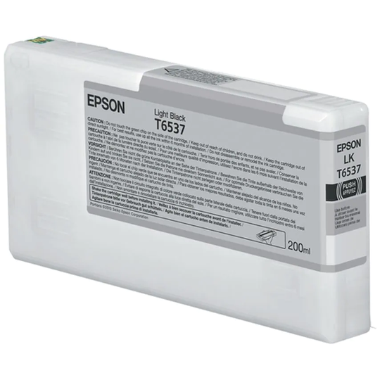 Epson Large Format Ink Low Volume Ink Cartridge Ligh Black 200ML 4900