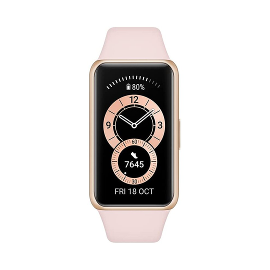 HUAWEI Band 6 - All-Day SpO2 Monitoring, 1.47" FullView Display, 2-Week Battery Life, Fast Charging, Heart Rate Monitoring, Sleep Tracking, 96 Workout