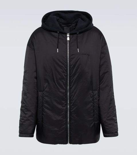 Zipped padded jacket