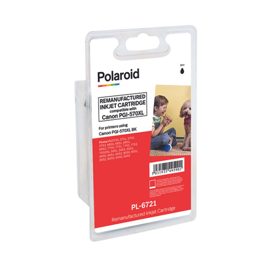 Polaroid PGI-570XL Black Inkjet Cartridge 0318C001-COMP