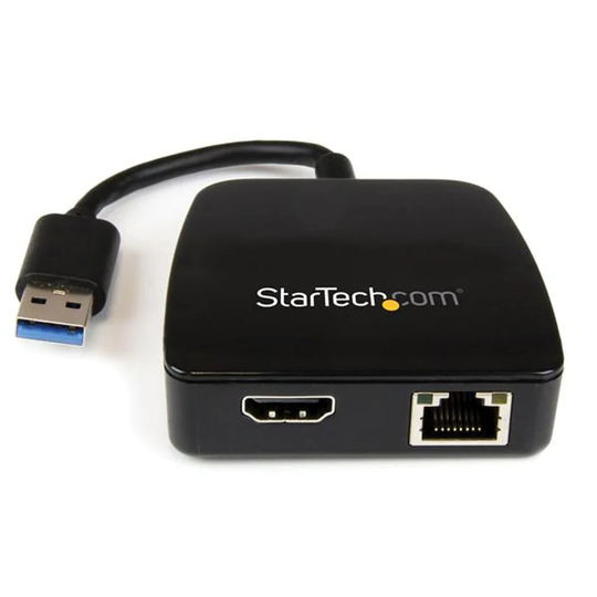 Startech USB3 Gbit Ethernet Dock Adapter NIC HDMI