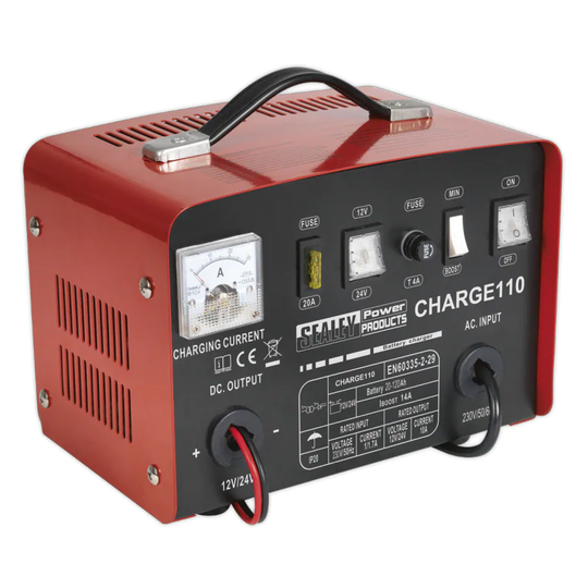 Sealey Battery Charger 14AMP 12/24V 230V