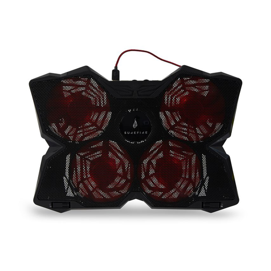 SureFire Gaming Bora Laptop Cooling Pad Red