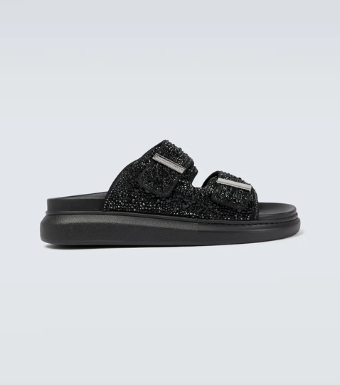 Crystal-embellished slides