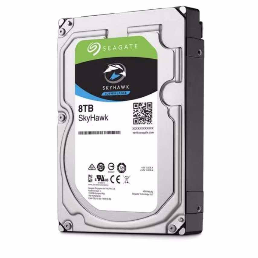 Seagate HDD Int 8TB Skyhawk SATA 3.5in