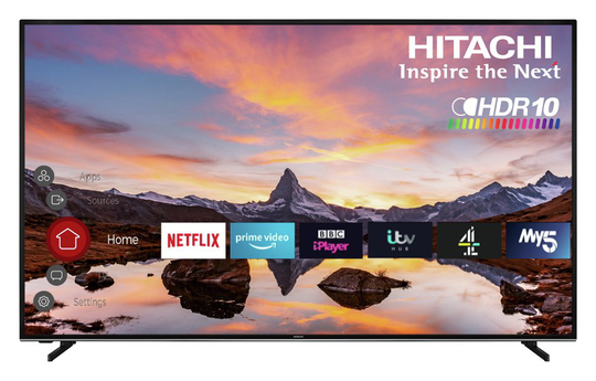 Hitachi 65 Inch 65HL7200U Smart 4K UHD HDR LED Freeview TV