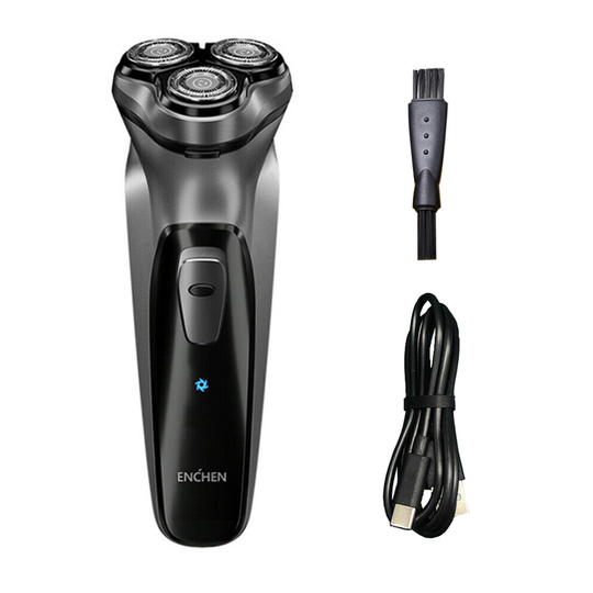 Electric Shaver Men Razor Wet Dry Rotary Beard Trimmer Rechargeable