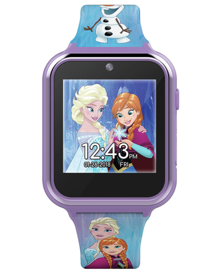 Disney Frozen Kids Multicoloured Silicone Strap Smart Watch