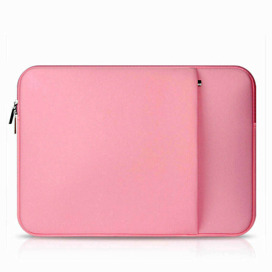 (HP Stream 14 - 14"inch, Pink) Zip Case Bag Cover Sleeve Fits 14"inch HP Laptops