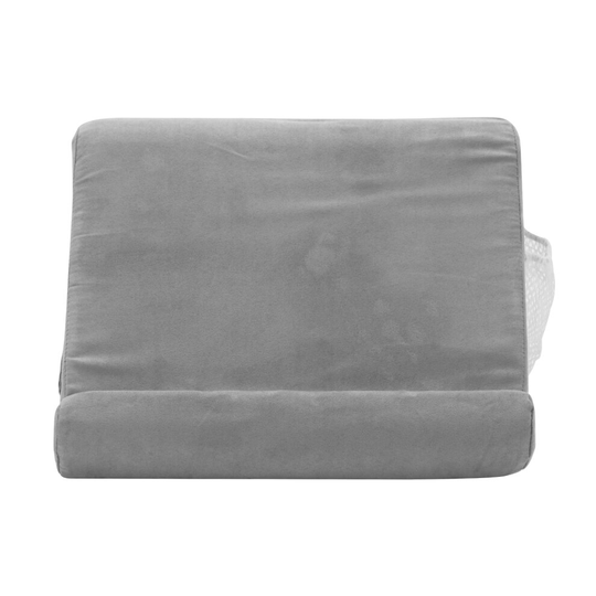 (Gray) Multicolor Soft Pillow Lap Stand iPad Tablet Magazine Holder Xmas