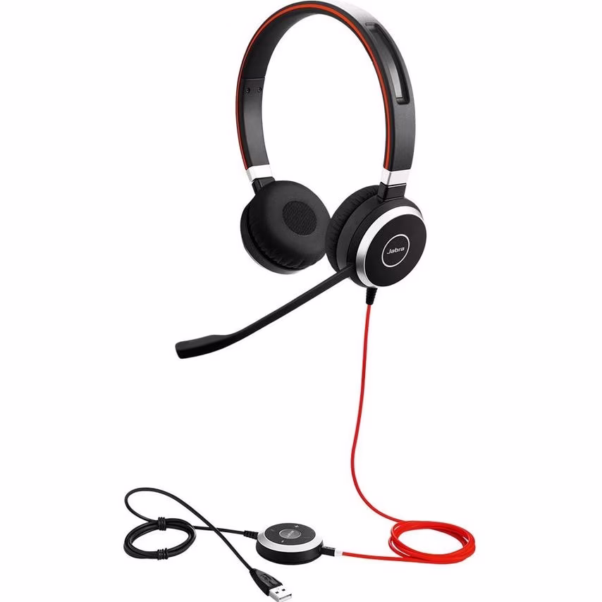 Jabra Evolve 40 UC Stereo Noise Cancelling Headset