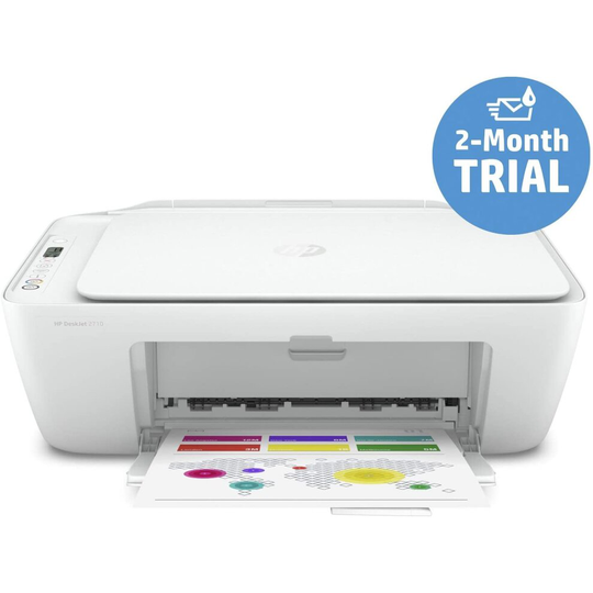 HP DeskJet 2710 All in One Wireless Inkjet Printer WiFi White