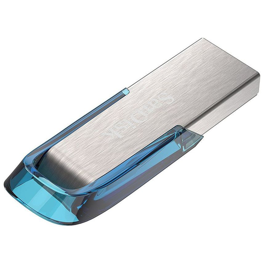 Sandisk 128GB Ultra Flair USB3 Blue Flash Drive
