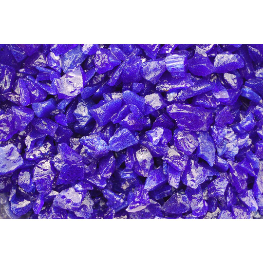 (2kg, 2-5mm) Cobalt Blue Glass Chippings 3 Sizes to Choose From