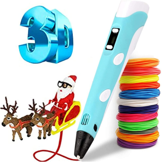 3D Printing Pen Drawing Pen Printer + LCD Screen + USB+3D Printing Pen
