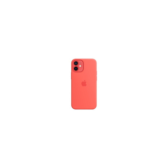 Apple Silicone Case with MagSafe for iPhone 12 mini - Pink Citrus - MHKP3ZM/A