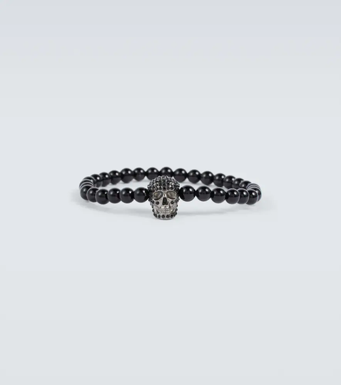 Skull beaded bracelet