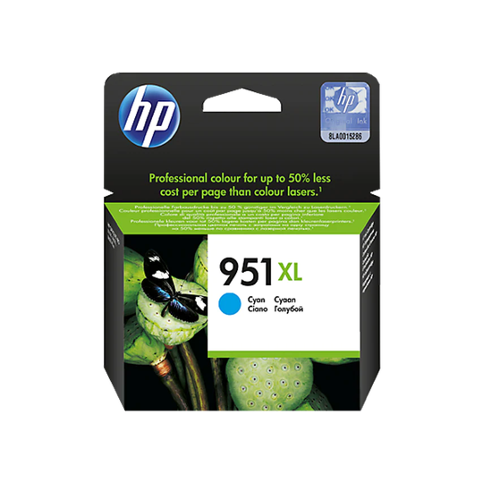 HP HP 951XL Cyan Standard Capacity Ink Cartridge 17ml - CN046A