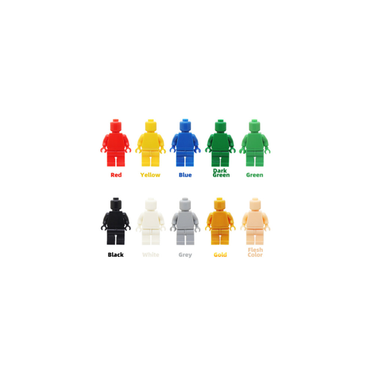 10PCS colorful Minifigures Building Blocks Compatible Lego