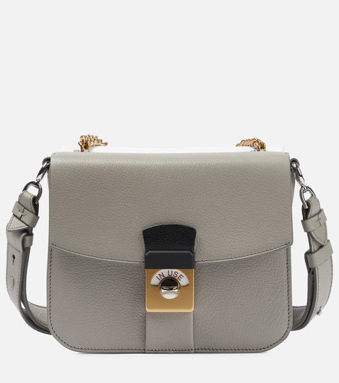 New Lock Square leather shoulder bag
