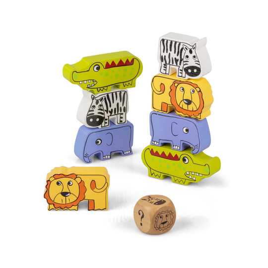 Safari Stacking - Stack Game Classic Wooden Animals Toys Gifts Games Gadgets - safari stack game classic wooden animals toys gifts games gadgets