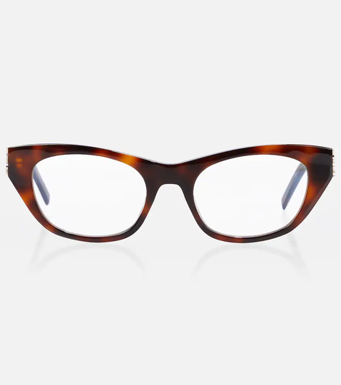 Tortoiseshell cat-eye glasses