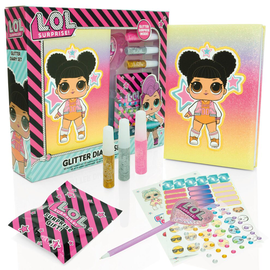 LOL Glitter Diary Set