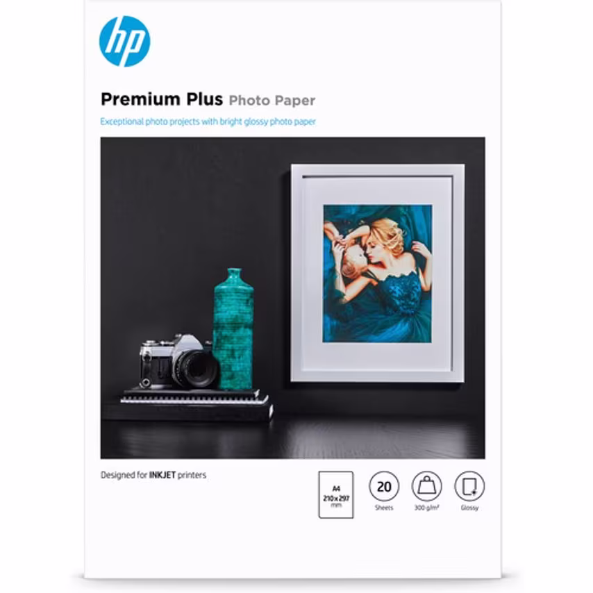 HP Premium Plus Glossy Photo Paper 943476J- you get 11
