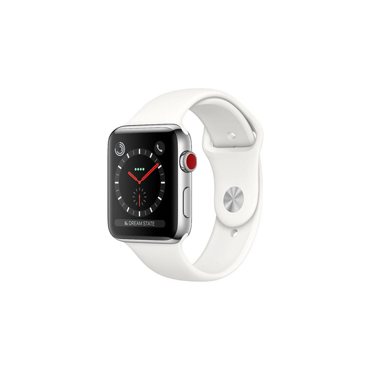 Apple Watch Series 3 38MM GPS + Cellular Stainless Steel Silver