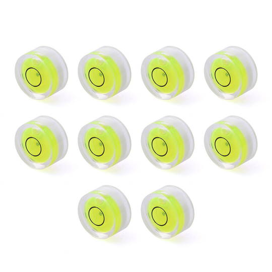 (5) Mini Round Bullseye Spirit Level Bubble 12mm