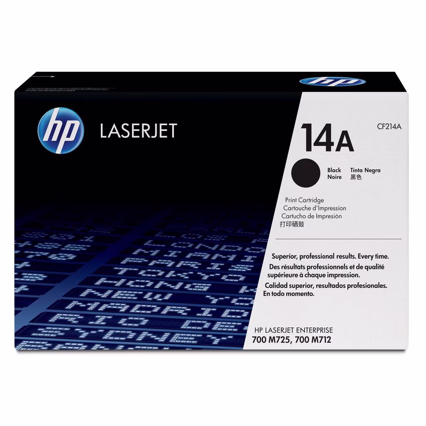 HP HP 14A Black Standard Capacity Toner 10K pages for HP LaserJet Enterprise M71