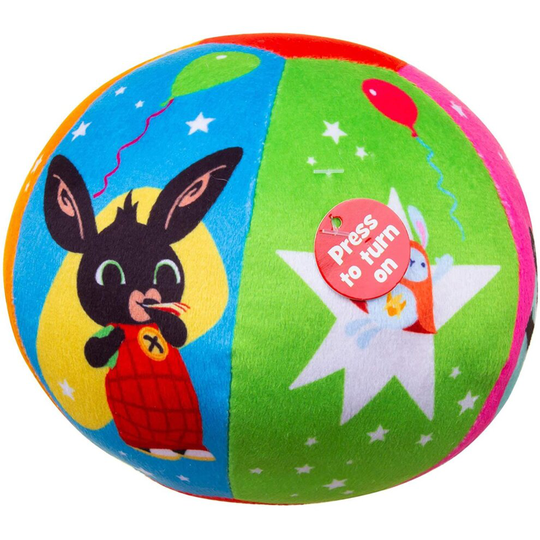 Bing Super Soft Motion Sensor Ball with Sounds For Ages 12 months+ and Above
