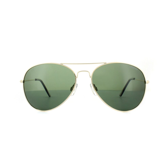 Polaroid Sunglasses 04214 00U RC Gold Green Polarized