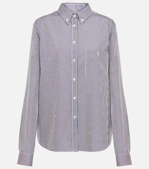 Striped cotton shirt