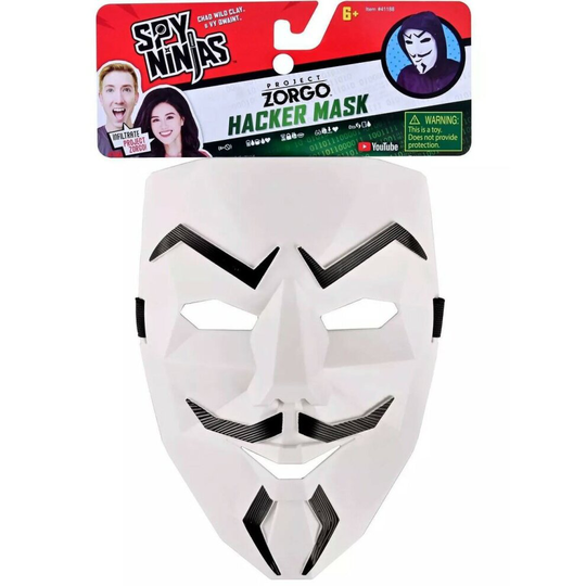 Spy Ninjas Project Zorgo Hacker Mask from Vy Qwaint and Chad Wild Clay