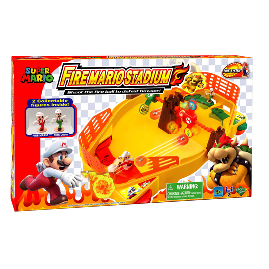 Super Mario Fire Mario Stadium Playset
