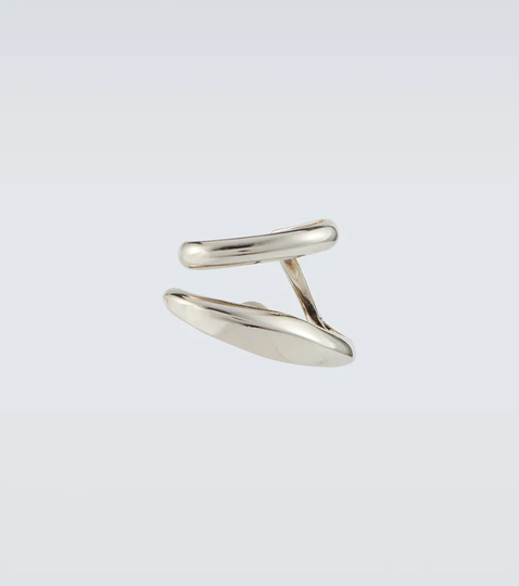 Double hoop single earring