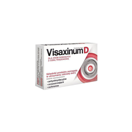 Visaxinum D for adults with acne skin, 30 coated tablets