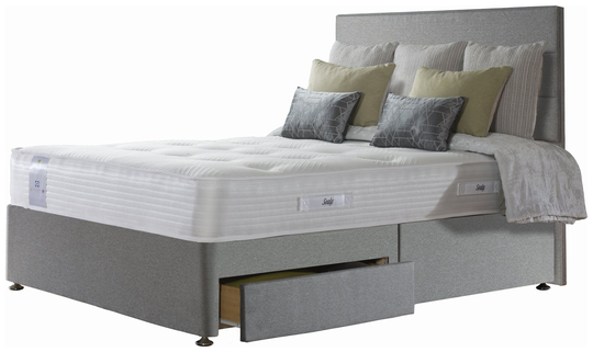 Sealy Activ 1800 Pocket Memory 2 Drawer Kingsize Divan