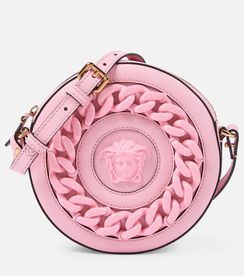 La Medusa leather camera bag