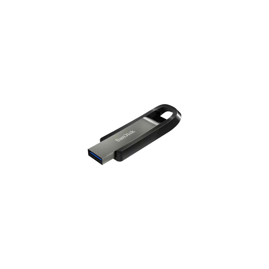 SanDisk Extreme Go USB flash drive 128 GB USB Type-A 3.2 Gen 1 (3.1 Gen 1) Stainless steel
