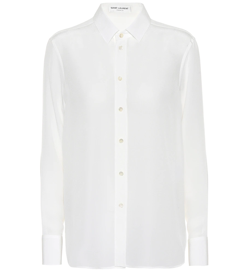 Paris silk shirt