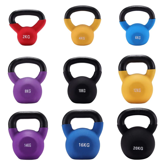 Living and Home Iron Kettlebell Weight Fitness Strength Training Workout, 20KG
