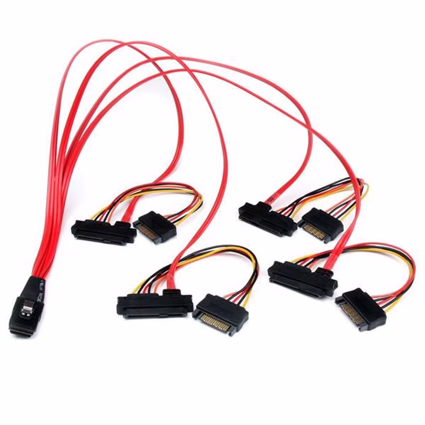 Startech 0.5m Internal SCSI Mini SAS Cable- you get 5