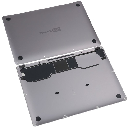 For Apple MacBook Air 13" A1932 18-19 / A2179 2020 | Replacement Bottom Panel / Cover With Feet | Grey