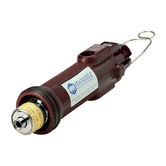 Mountz CL-4000PS Push-to-start Electric Driver (1/4 F/Hex) (10 - 55 cNm
