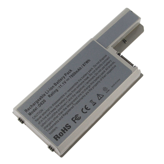 Battery for Dell Latitude D820 D830 D531 D531N DF192 DF230 DF249 GX047 CF623