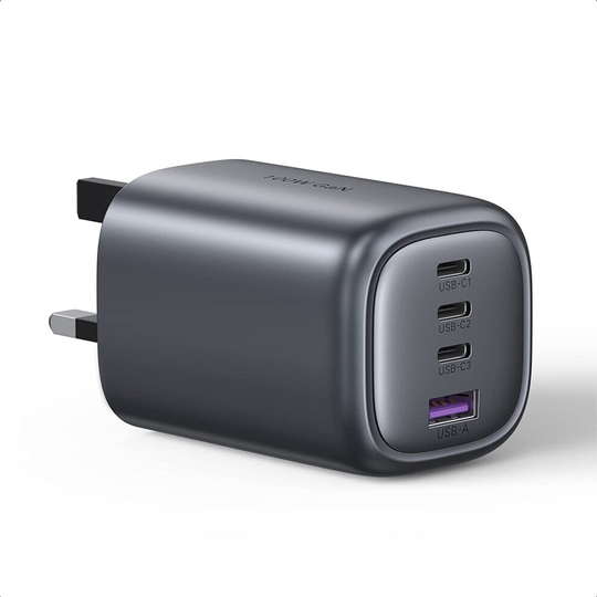 UGREEN Nexode 100W USB C Charger Plug 4-Port GaN Type C Fast Wall Power Adapter also Support 20W Compatible with MacBook...