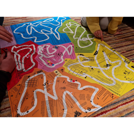 Puzmat - The Family and Friends Puzzle Mat Board Game